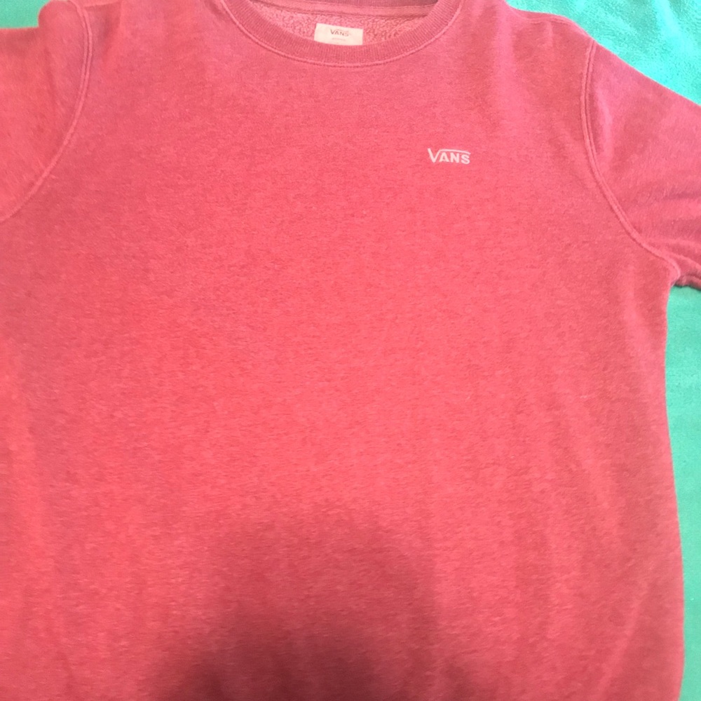 Burgundy Vans Sweater